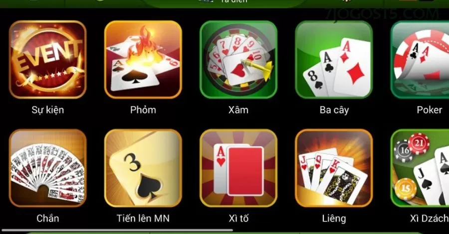 Aplicativo móvel 7jogos para iOS e Android